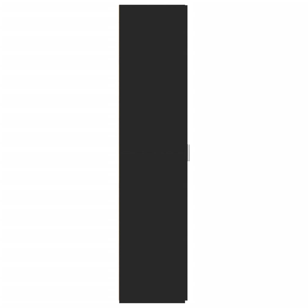 Highboard Black 30x42.5x185 cm Engineered Wood